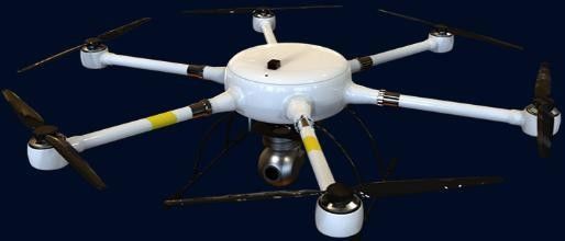 Tải trọng tối đa 120 phút 8kg Nhiều cánh quạt UAV dài120 Khả năng chống mưa nhẹ Máy bay không người lái sáu trục