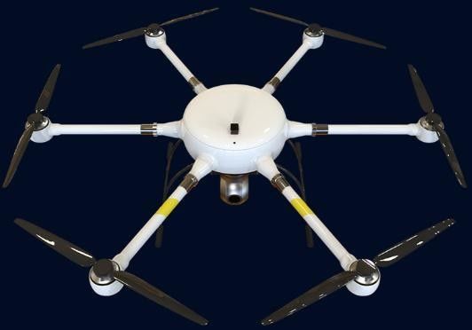 Tải trọng tối đa 120 phút 8kg Nhiều cánh quạt UAV dài120 Khả năng chống mưa nhẹ Máy bay không người lái sáu trục