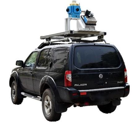 Hệ thống khảo sát LiDAR di động 119m Máy quét HiScan-Z với độ phân giải camera 30MP