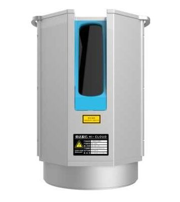 Phạm vi 1200m Quét tia laze trên mặt đất nhẹ trong xây dựng HS1200