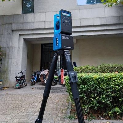 Máy quét tia laze 3D TLS360 4kg 150m có độ chính xác cao để đo mặt tiền tòa nhà