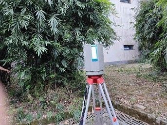 Máy quét tia laze mặt đất 650m 500kHz PRR HS650i để tái thiết phục hồi tòa nhà