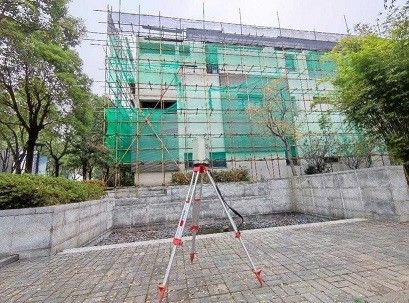 Máy quét tia laze 3D mặt đất IP64 HS500i Dải 1,5m-500m cho các tòa nhà