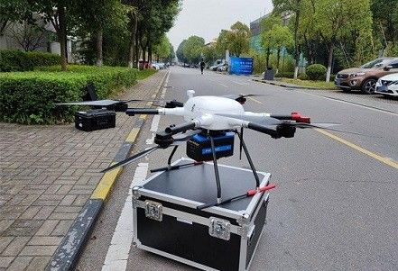 100-2000kHz Hệ thống UAV LiDAR chính xác cao 5mm @ 50m PM-1500 để khảo sát đường bộ
