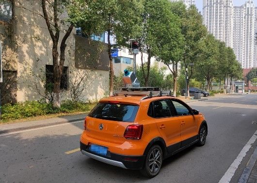 Hệ thống lập bản đồ di động HiScan-C LiDAR MMS 30M pixel để thu thập dữ liệu ngang