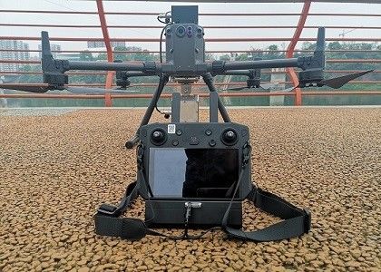 Hệ thống đo lưu lượng UAV Vận tốc 0,03-20m / S Độ phân giải 1mm / S