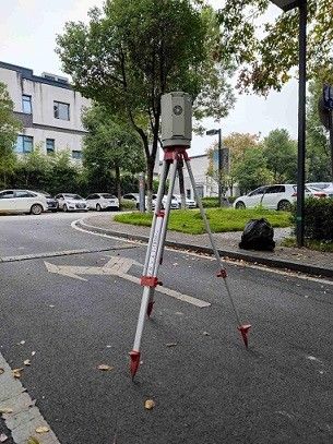Máy quét xây dựng tia laze 3D đa tiếng vang HS650i 1,5m-650m để lập mô hình trạm biến áp