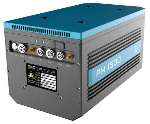 Hệ thống LiDAR di động có độ chính xác cao 4,4kg PM-1500 PRR100-2000kHz
