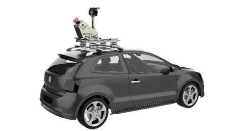 Hệ thống lập bản đồ di động 5mm @ 30m LiDAR Khảo sát đất Phạm vi HiScan-R 420m