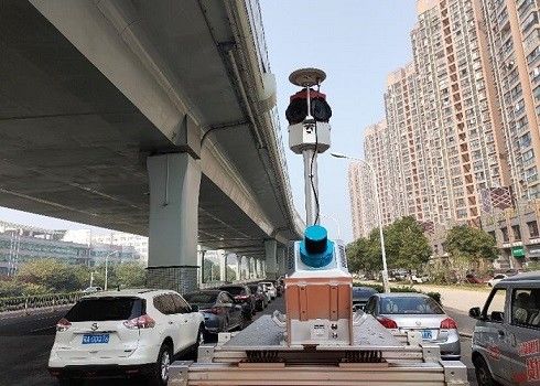 HiScan-C MMS Hệ thống LiDAR gắn trên xe Lập bản đồ radar nắp